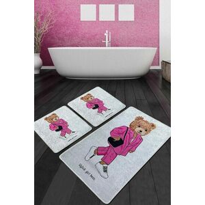 Boss Girl Djt Fürdőszoba szőnyeg szett (3 darab) Multicolor kép