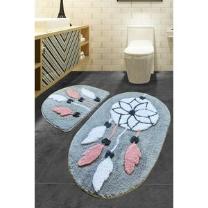 Rüya Akril fürdőszoba szőnyeg szett (2 darab) Multicolor kép