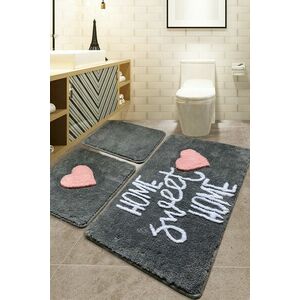 Home Sweet Home Akril fürdőszoba szőnyeg szett (3 darab) Multicolor kép