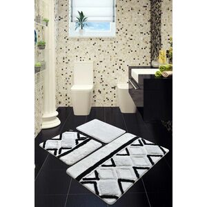 Jane Akril fürdőszoba szőnyeg szett (3 darab) Multicolor kép