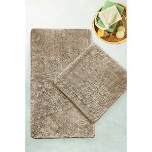 Cotton Basic Fürdőszoba szőnyeg szett (2 darab) Kő kép