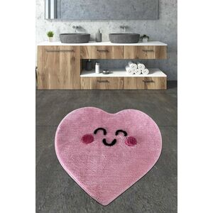 Mitral (90 cm) Akril fürdőszoba szőnyeg Rózsaszín kép