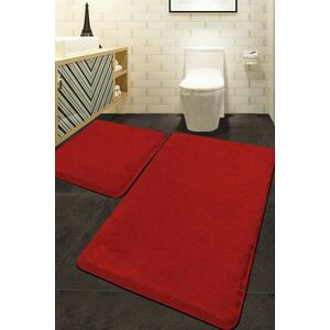 Colors of Fürdőszoba szőnyeg szett (2 darab) Piros kép