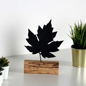 Maple - Black Asztali dekoráció 17x4x27 Fekete kép
