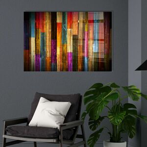 UV-002 - 70 x 100 Dekoratív edzett üveg festmény 100x70 Multicolor kép