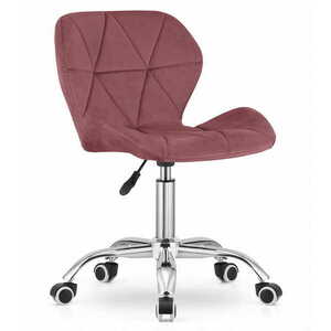 AVOLA VELVET sötét rózsaszín irodai szék kép