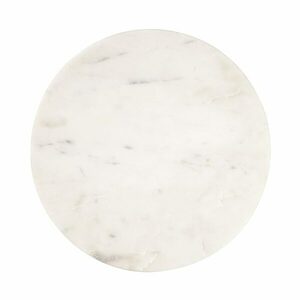 MARBLE márvány tál, fehér Ø 30cm kép