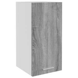 vidaXL szürke sonoma színű szerelt fa függőszekrény 29, 5 x 31 x 60 cm kép