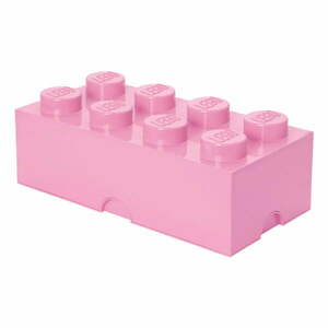 Világos rózsaszín tárolódoboz - LEGO® kép