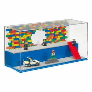 Kék, minifigura tároló - LEGO® kép