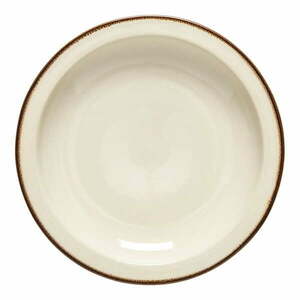 Téglavörös-bézs agyagkerámia desszertes tányér ø 20 cm Poterie – Casafina kép