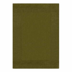 Zöld gyapjú szőnyeg 160x230 cm – Flair Rugs kép