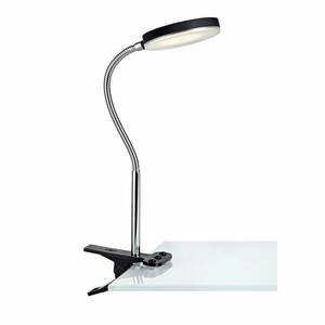 Flex fekete asztali LED lámpa csipesszel - Markslöjd kép