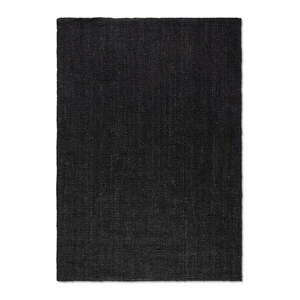 Fekete juta szőnyeg 190x280 cm Bouclé – Hanse Home kép