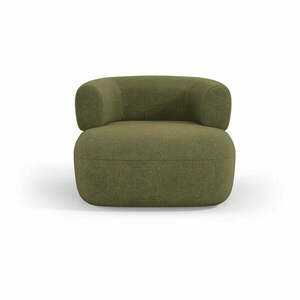 Zöld buklé fotel Jenny – Micadoni Home kép