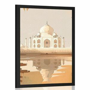 Plakát indiai Taj Mahal kép