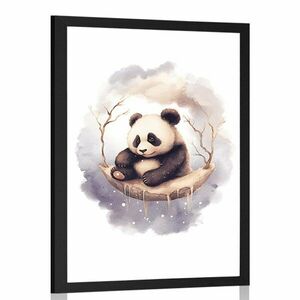 Plakát álmodozó panda kép