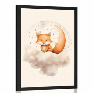 Plakát álmodozó róka kép