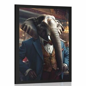 Plakát állati gengszter elefánt kép