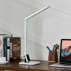Eleni modern LED íróasztal lámpa, fehér kép
