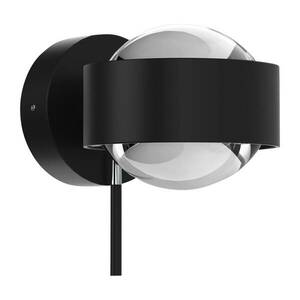 Puk Mini Wall+ LED lencsék átlátszó, fekete matt/króm kép