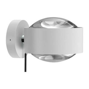 Puk Maxx Wall+ LED, átlátszó lencsék, fehér matt/króm kép
