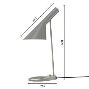 Louis Poulsen AJ Mini dizájner asztali lámpa szürke kép