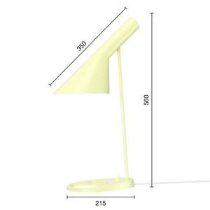 Louis Poulsen AJ Mini dizájner asztali lámpa sárga kép