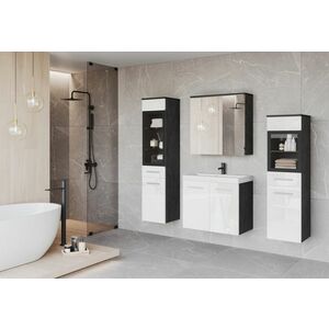 EMBER II fürdőszoba összeállítás mosdóval, matera/fehér fényű kép