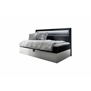 ELIZA kárpitozott ágy + topper, 80x200, fresh 17 kép