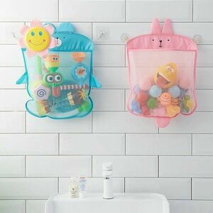 Fürdőszoba tároló játékoknak Rózsaszín kép