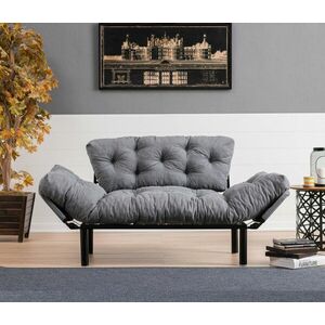 Nitta - Grey 2 Személyes kanapé 155x70x85 Szürke kép