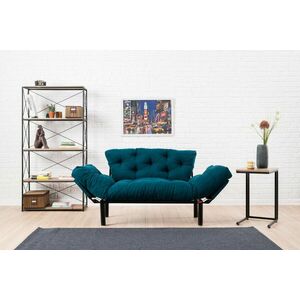 Nitta - Petrol Blue 2 Személyes kanapé 155x70x85 Kék kép