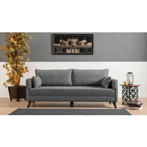 Bella Sofa Bed - Grey 3 Személyes kanapé 208x81x85 Szürke kép