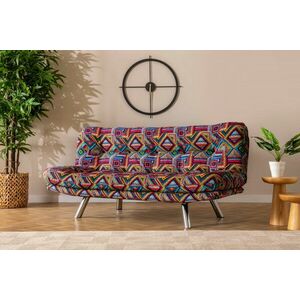 Misa Small Sofabed - Patchwork 3 Személyes kanapé 175x52x40 Multicolor kép