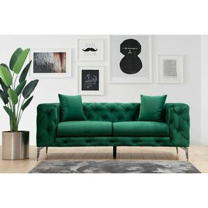 Como - Green 2 Személyes kanapé 197x90x70 Zöld kép