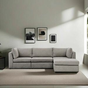 Mottona Corner Sofa - Light Grey Sarokkanapé 90x90x84 Világos szürke kép