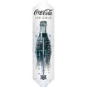 RETRO Coca-Cola Ice Cold - Fém Hőmérő kép