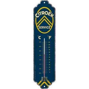 RETRO CITROEN Service – Fém hőmérő kép