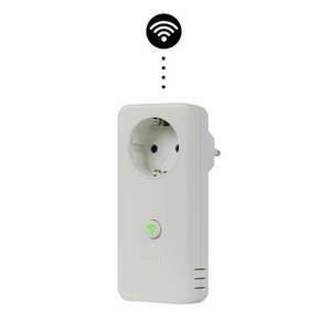 Wifi intelligens konnektor, beépített termosztáttal WIFISOCKET3 kép
