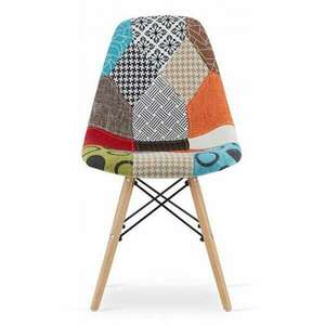 Skandináv stílusú szék, Mercaton, Szöul, textil, fa, többszínű mo... kép