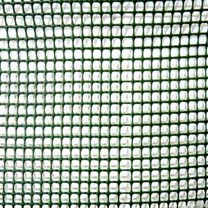 Kerítésháló, műanyag, 300 g/m2, zöld, 10x10 mm, 50x1 m kép
