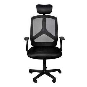 Hálós irodai szék - fekete kép