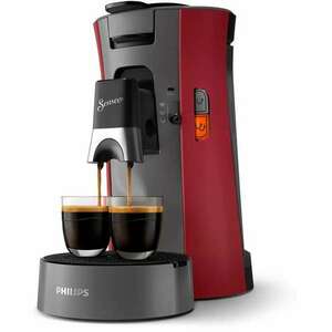Philips CSA230/91 SENSEO Select kávépárnás kávégép mélyvörös-kasm... kép