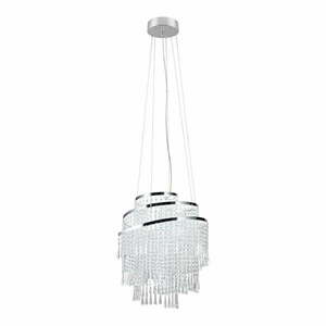 Ezüstszínű LED függőlámpa ø 48 cm Pomp – Trio kép