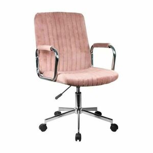 Irodai szék / forgószék - Akord Furniture FD-24 - rózsaszín kép