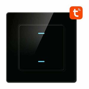 Smart Light Switch WiFi Avatto N-TS10-B2 2 Way TUYA (black) kép