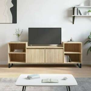 vidaXL sonoma tölgyszínű szerelt fa TV-szekrény 160x35x55 cm kép