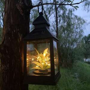 Kültéri napelemes vízálló dekor lámpás - aloe vera SL2061 (BBV) kép