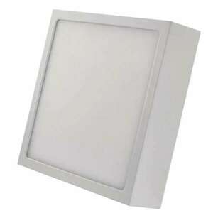 LED felületi lámpatest NEXXO, négyzet, fehér, 12, 5W, Természetes fehér kép